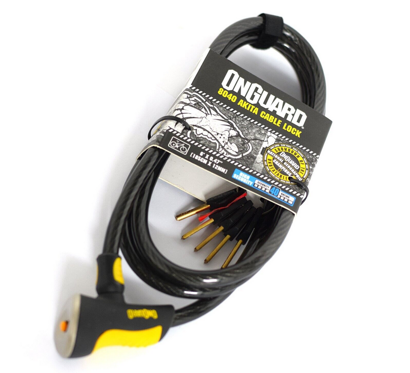 OnGuard Akita 8040L Keyed Cable Lock